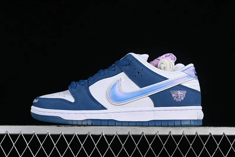 All categories Nk SB Dunk series Nk SB Dunk Low low-top sneakers M version pure original Born x Raised x Nk SB Dunk American street style joint model SB low-top sports and leisure sneakers FN7819-400